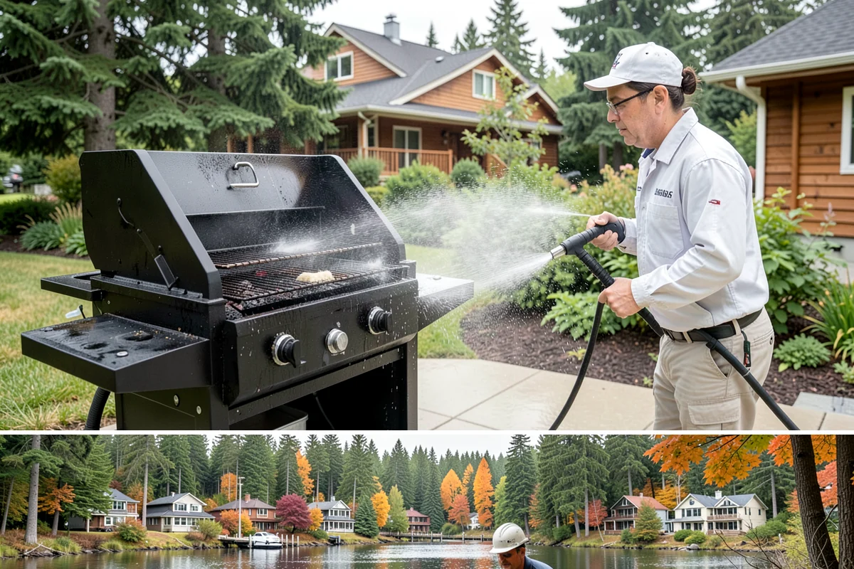 Moss Removal in La Conner, Skagit County, WA - Remove moss in late summer or early fall so treatment can work before winter rains fuel a new flush of growth.
