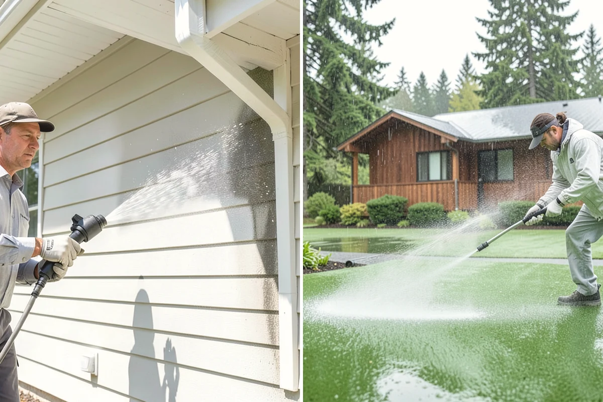 Moss Removal in Lake Stevens, Snohomish County, WA - Assess the moss depth and the surfaces involved