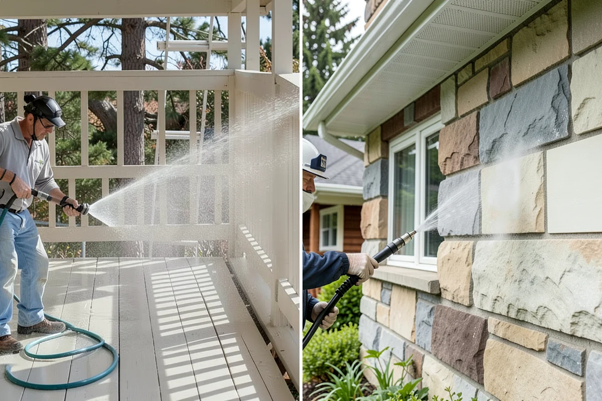 Moss Removal in Lakewood, Pierce County, WA - Assess the moss depth and the surfaces involved