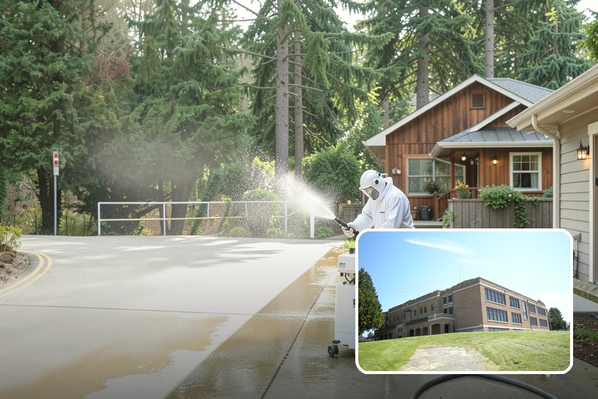 Moss Removal in Maple Valley, King County, WA - Clears heavy moss without damaging shingles or joints