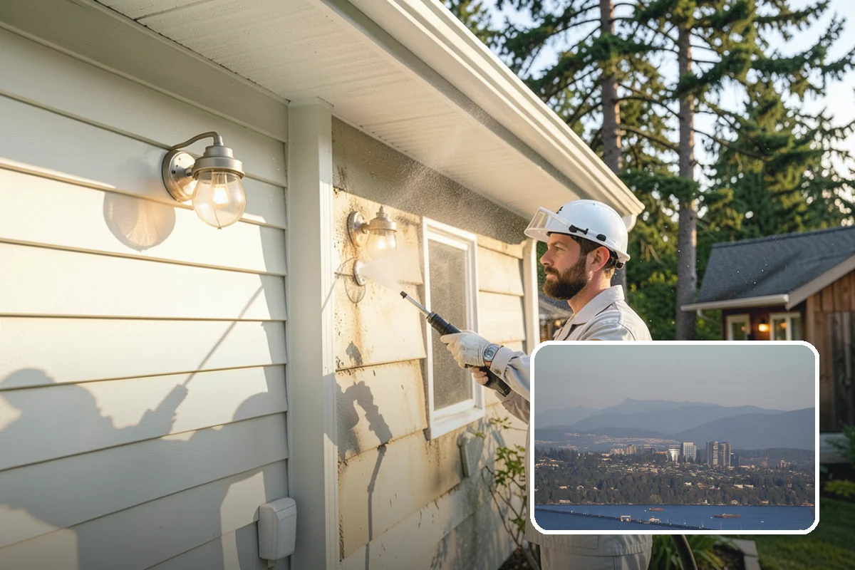 Moss Removal in Medina, King County, WA - Clears heavy moss without damaging shingles or joints