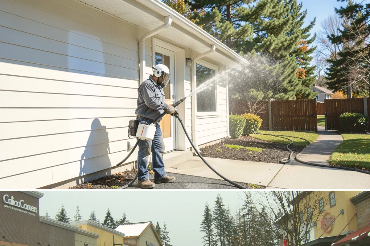 Moss Removal in Mill Creek, Snohomish County, WA - Remove moss in late summer or early fall so treatment can work before winter rains fuel a new flush of growth.