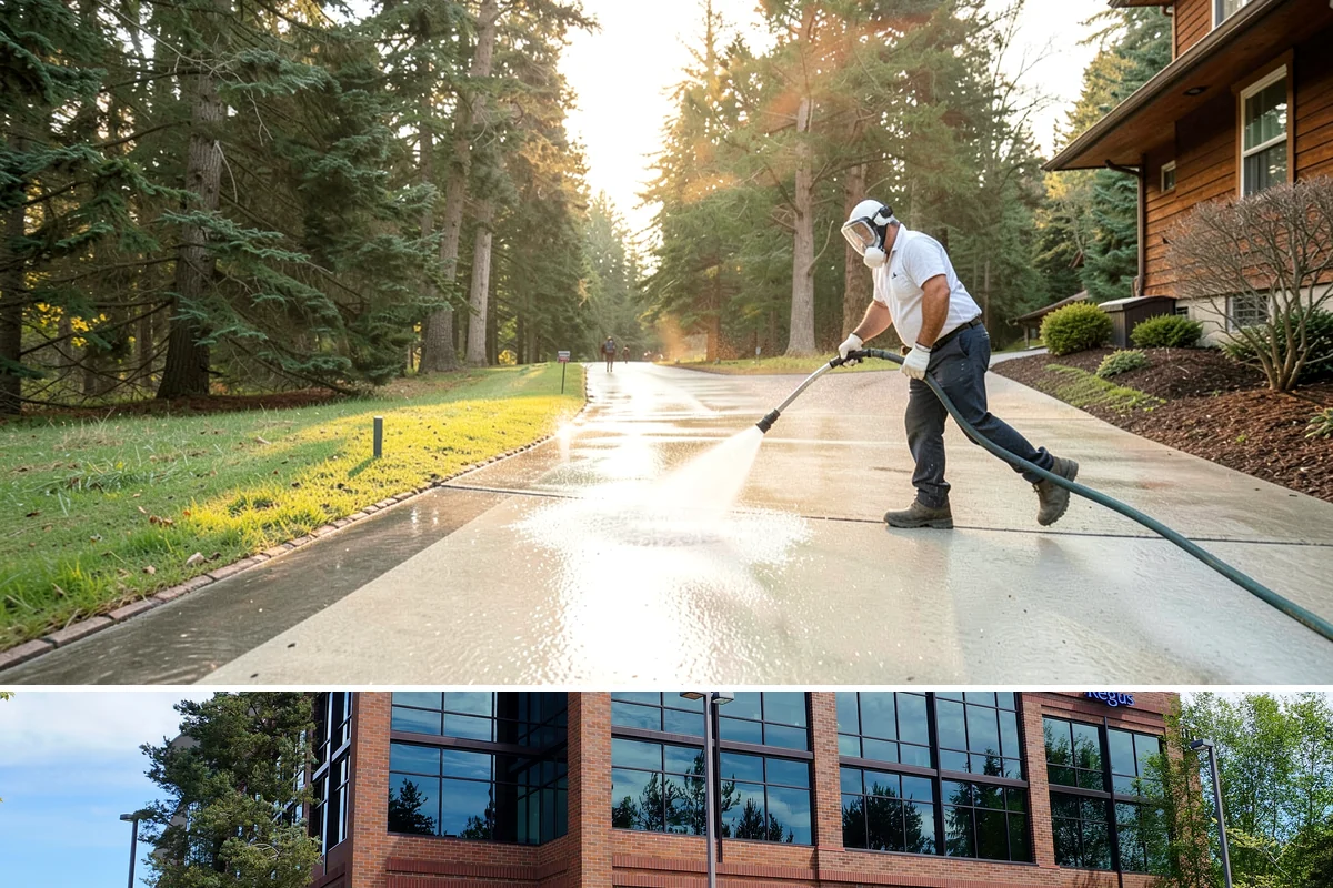 Moss Removal in Mountlake Terrace, Snohomish County, WA - Remove moss in late summer or early fall so treatment can work before winter rains fuel a new flush of growth.