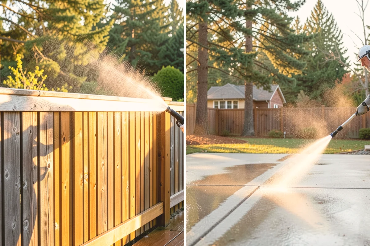 Moss Removal in Newcastle, King County, WA - Assess the moss depth and the surfaces involved