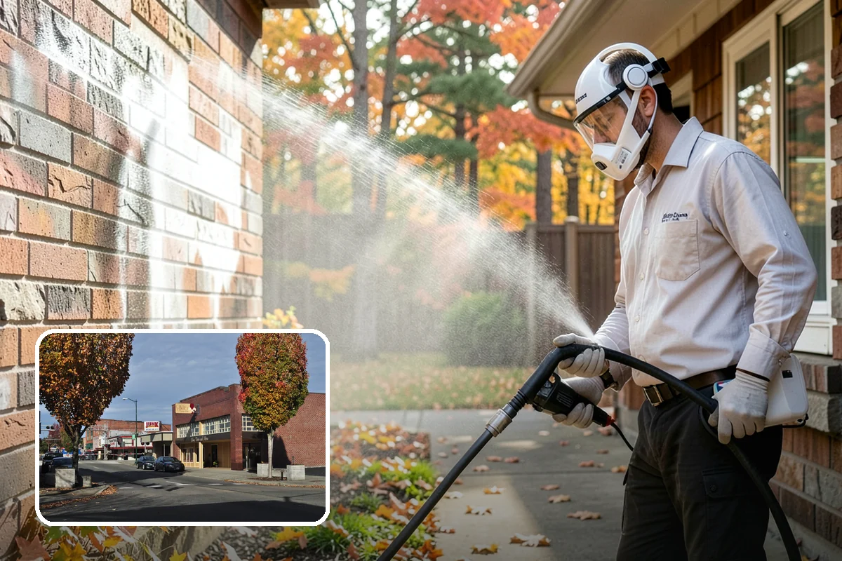 Moss Removal in Puyallup, Pierce County, WA - Clears heavy moss without damaging shingles or joints