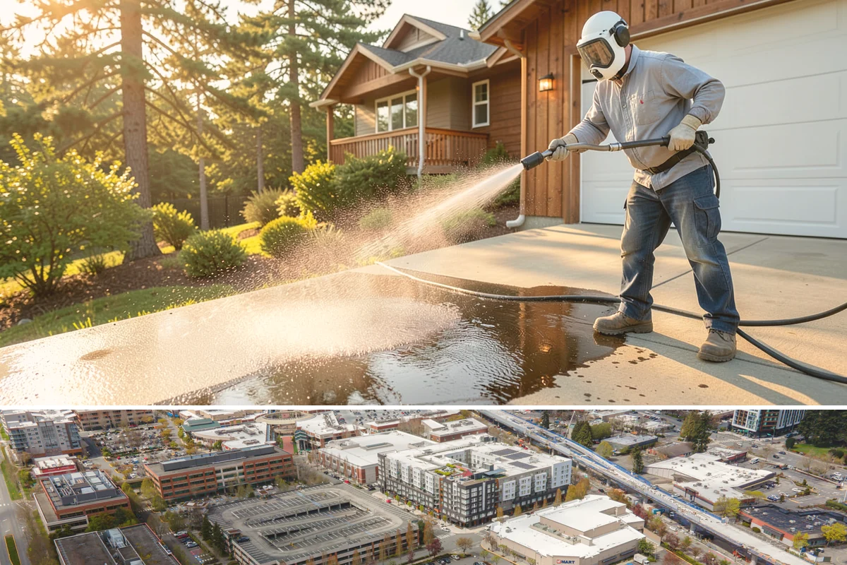 Moss Removal in Redmond, King County, WA - Remove moss in late summer or early fall so treatment can work before winter rains fuel a new flush of growth.