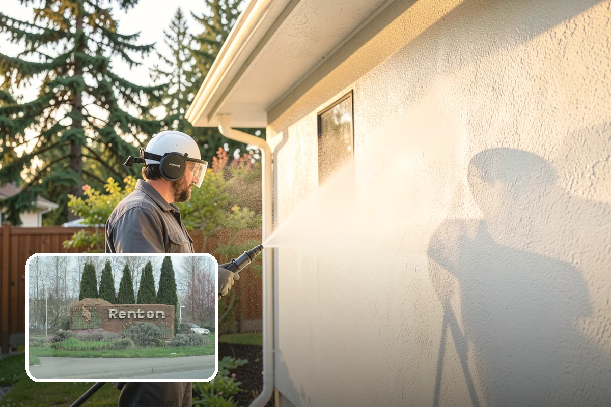 Moss Removal in Renton, King County, WA - Clears heavy moss without damaging shingles or joints