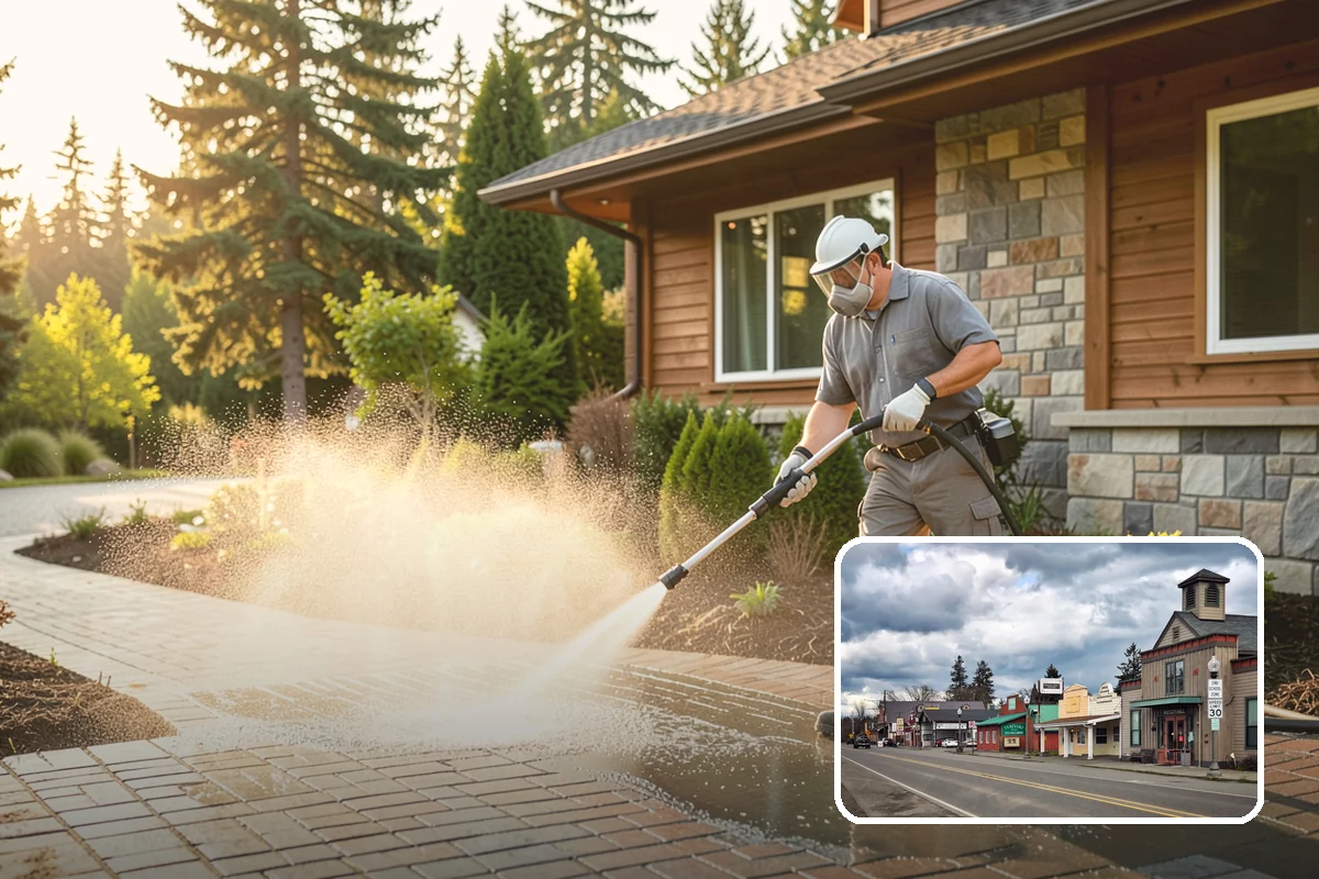 Moss Removal in Roy, Pierce County, WA - Clears heavy moss without damaging shingles or joints