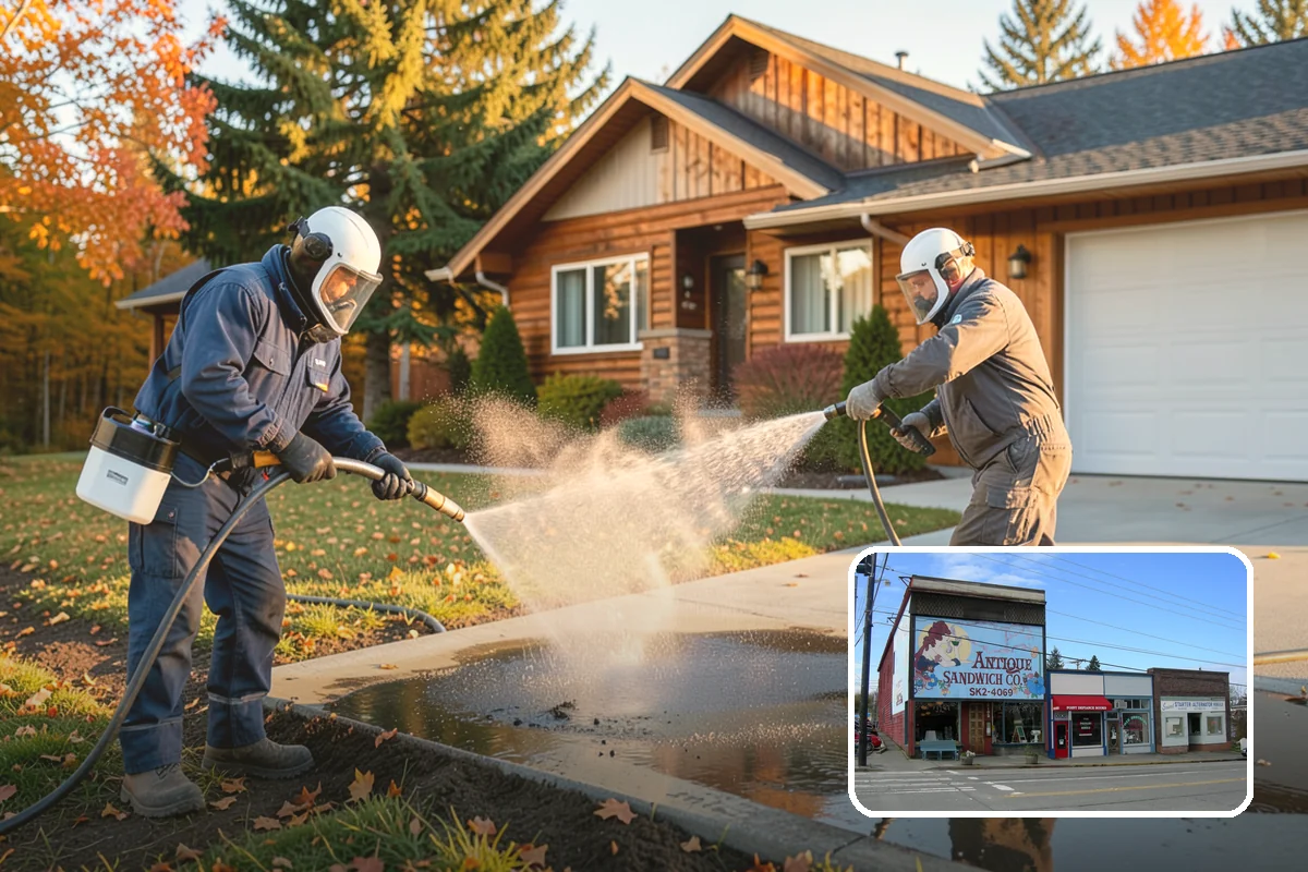 Moss Removal in Ruston, Pierce County, WA - Clears heavy moss without damaging shingles or joints