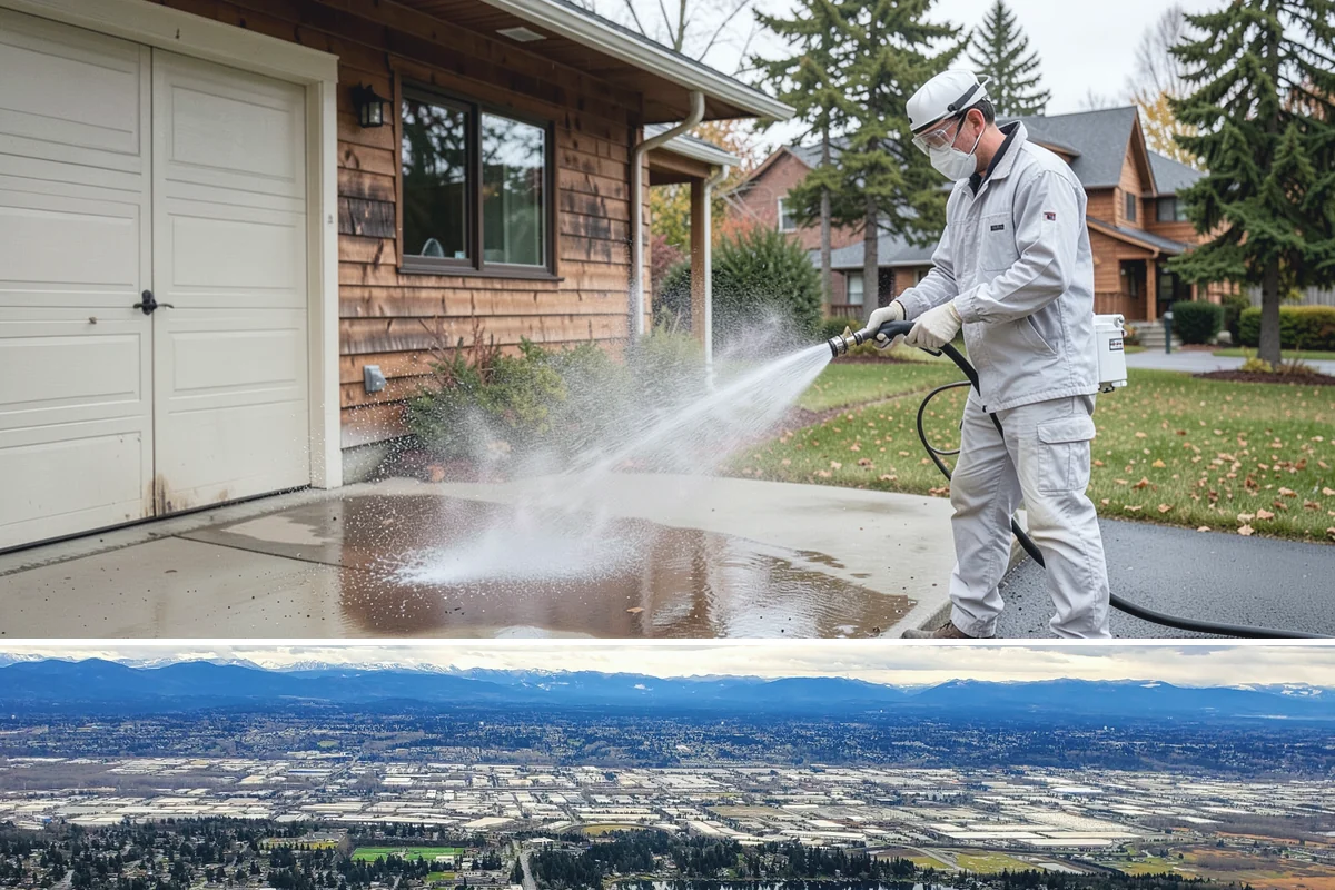 Moss Removal in SeaTac, King County, WA - Remove moss in late summer or early fall so treatment can work before winter rains fuel a new flush of growth.