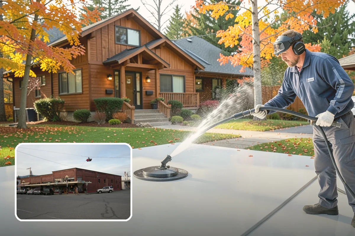 Moss Removal in Sedro-Woolley, Skagit County, WA - Clears heavy moss without damaging shingles or joints