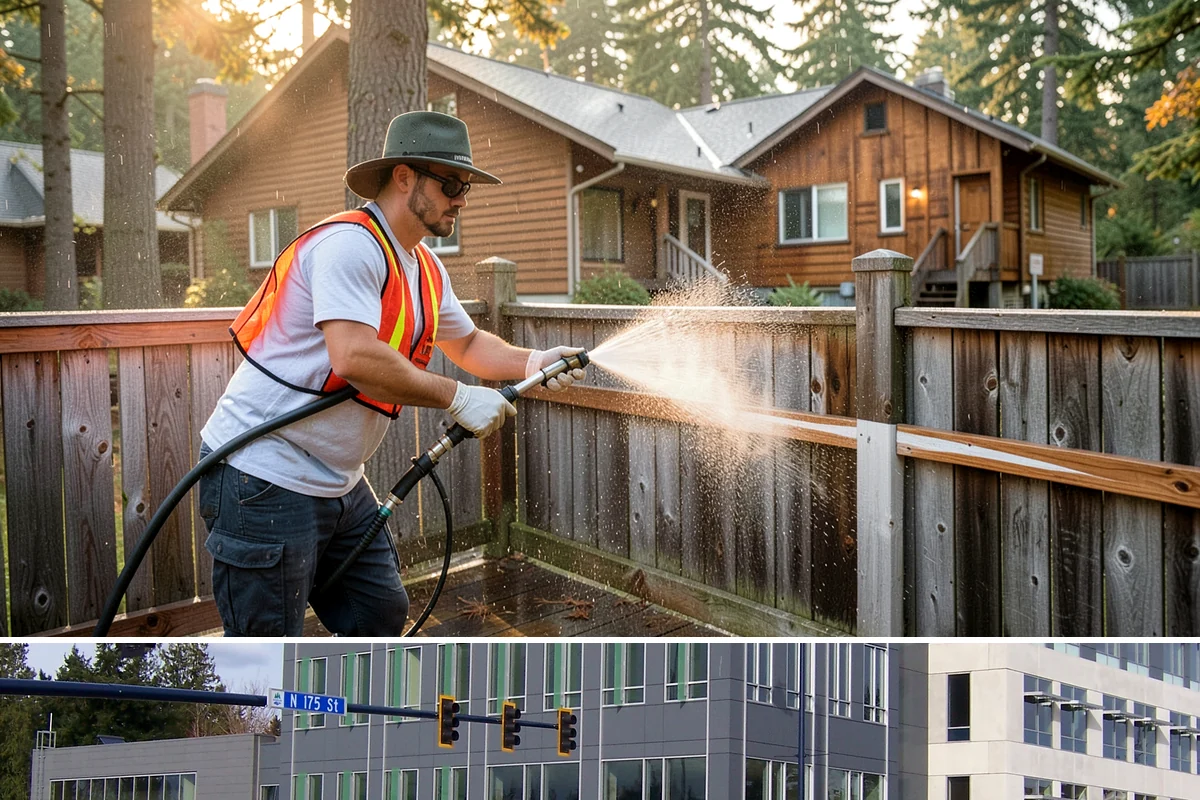 Moss Removal in Shoreline, King County, WA - Remove moss in late summer or early fall so treatment can work before winter rains fuel a new flush of growth.