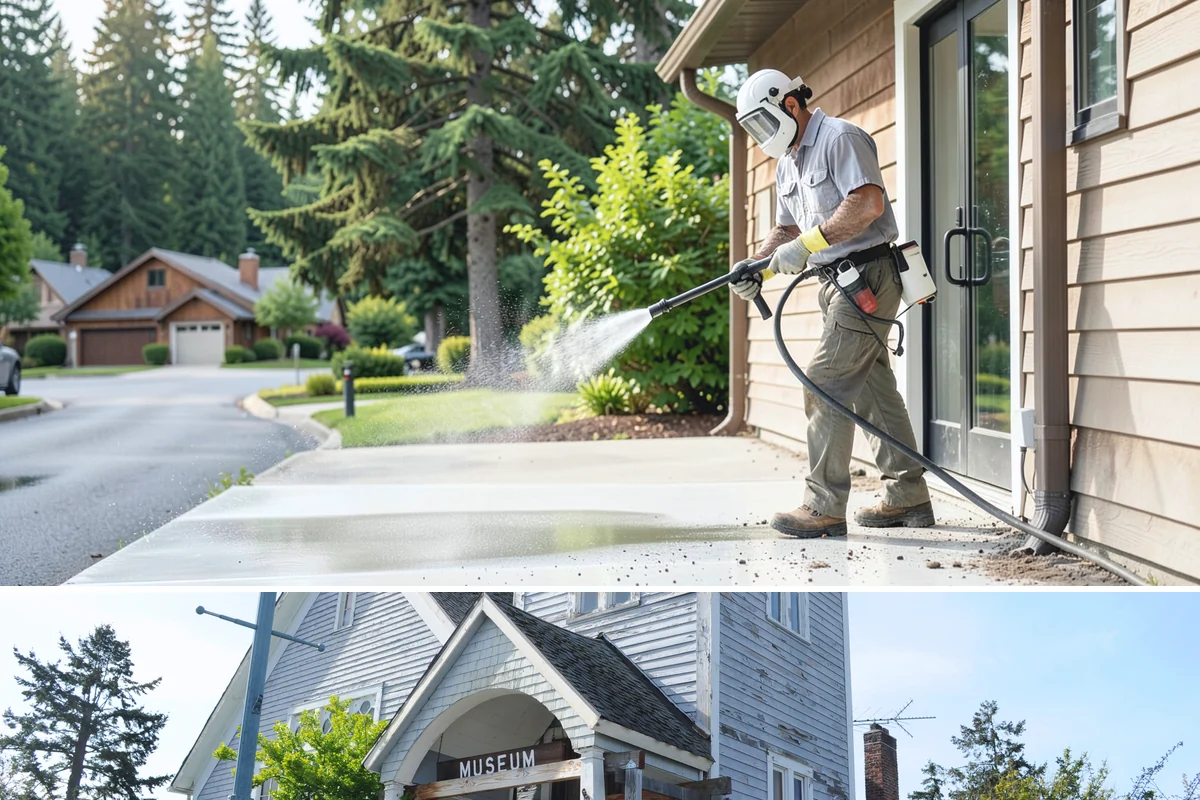 Moss Removal in Steilacoom, Pierce County, WA - Remove moss in late summer or early fall so treatment can work before winter rains fuel a new flush of growth.
