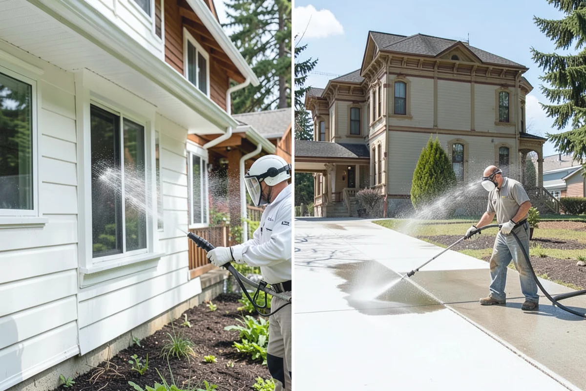 Moss Removal in Sumner, Pierce County, WA - Assess the moss depth and the surfaces involved