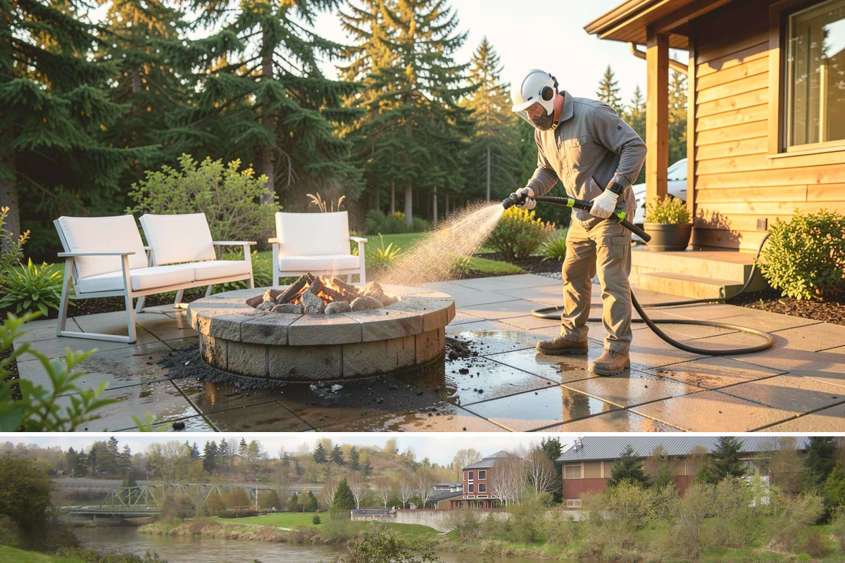 Moss Removal in Tukwila, King County, WA - Remove moss in late summer or early fall so treatment can work before winter rains fuel a new flush of growth.