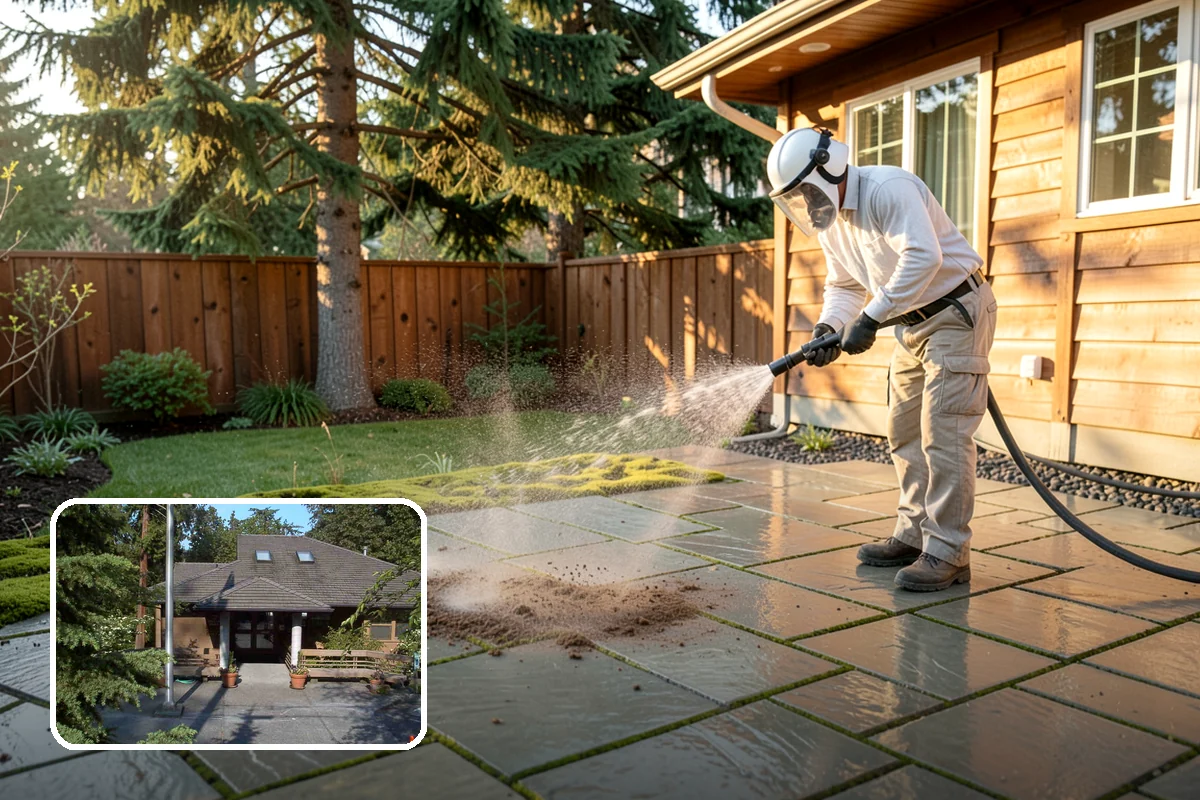 Moss Removal in Yarrow Point, King County, WA - Clears heavy moss without damaging shingles or joints