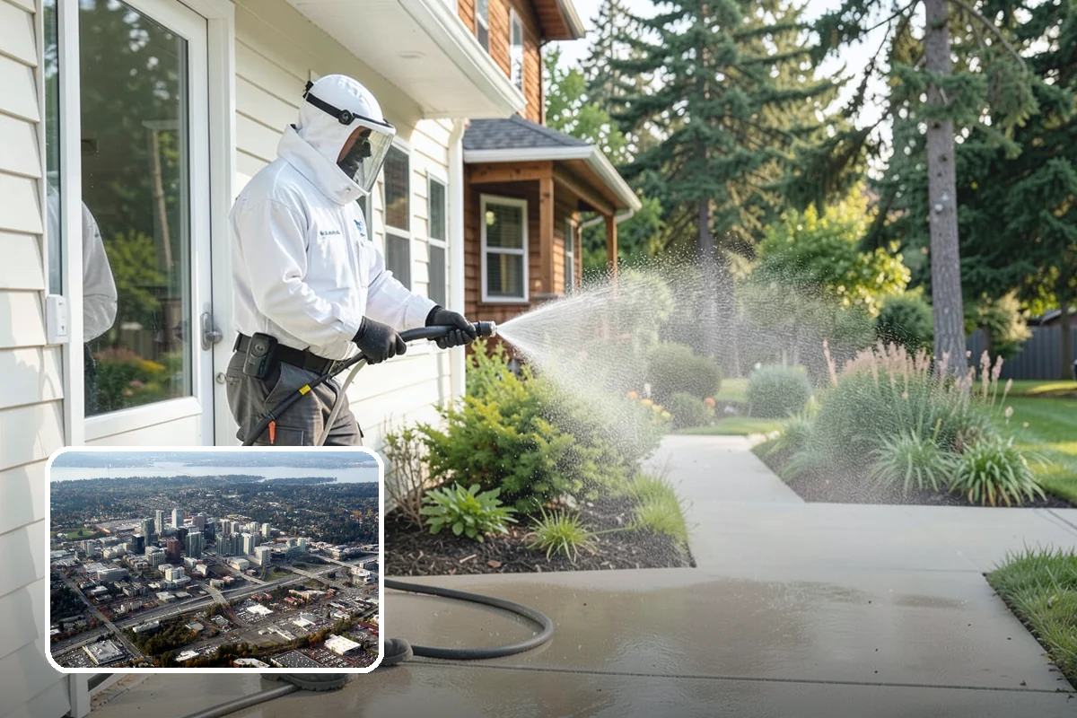 Moss Treatment in Bellevue, King County, WA - Kills moss at the root instead of just scraping the surface