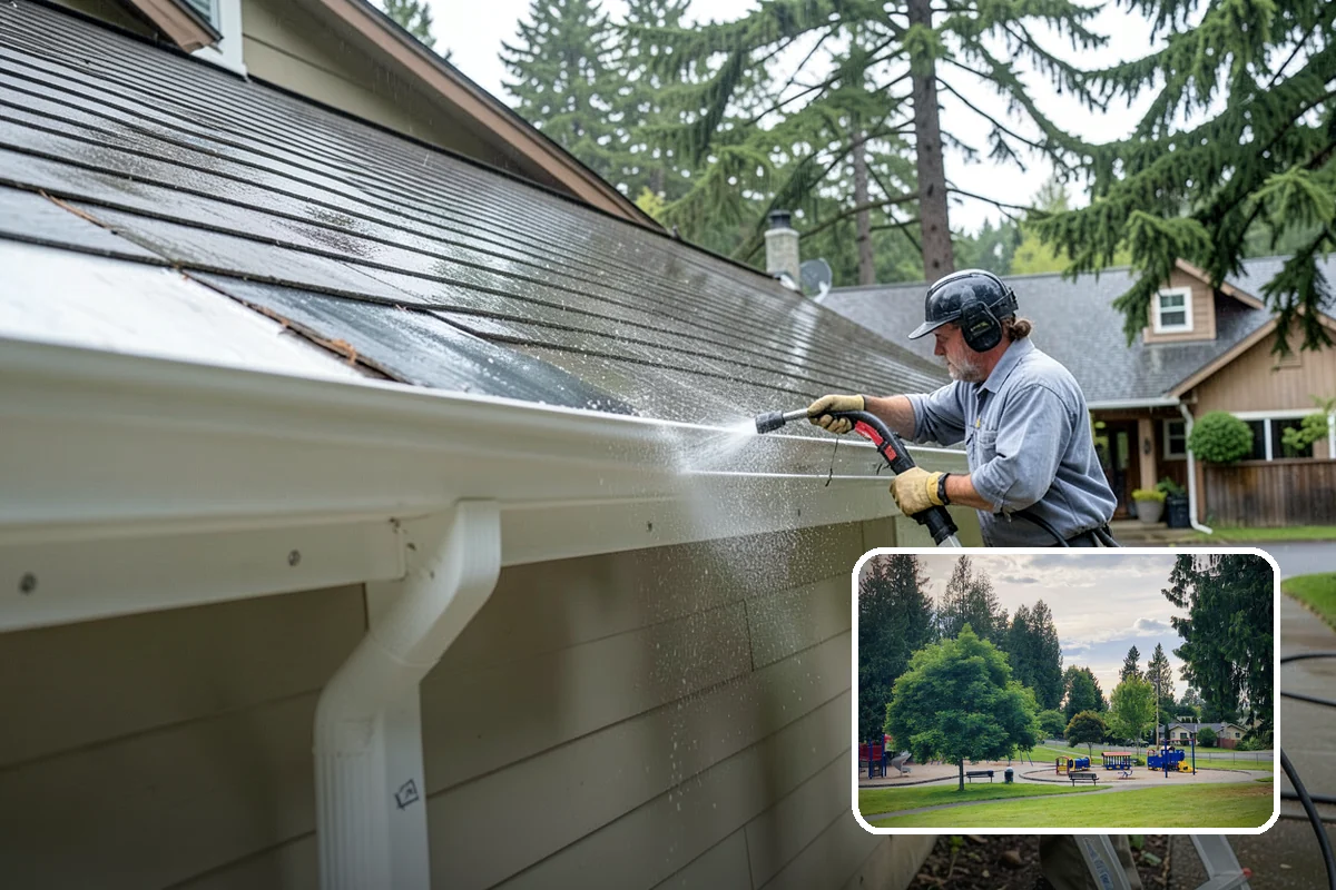 Moss Treatment in Bonney Lake, Pierce County, WA - Kills moss at the root instead of just scraping the surface