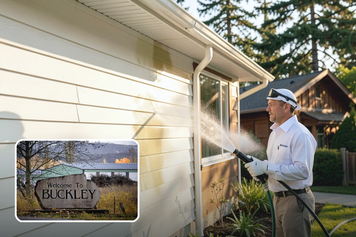 Moss Treatment in Buckley, Pierce County, WA - Kills moss at the root instead of just scraping the surface