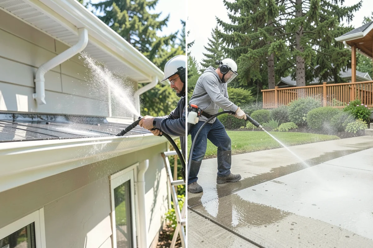 Moss Treatment in Carbonado, Pierce County, WA - Identify moss-heavy zones on roofs, hardscapes, and shaded walls