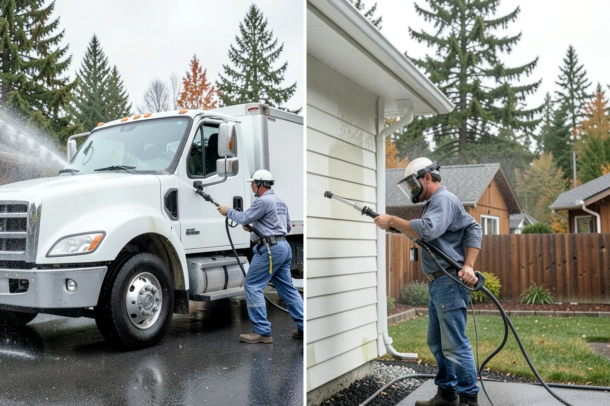 Moss Treatment in Clyde Hill, King County, WA - Identify moss-heavy zones on roofs, hardscapes, and shaded walls
