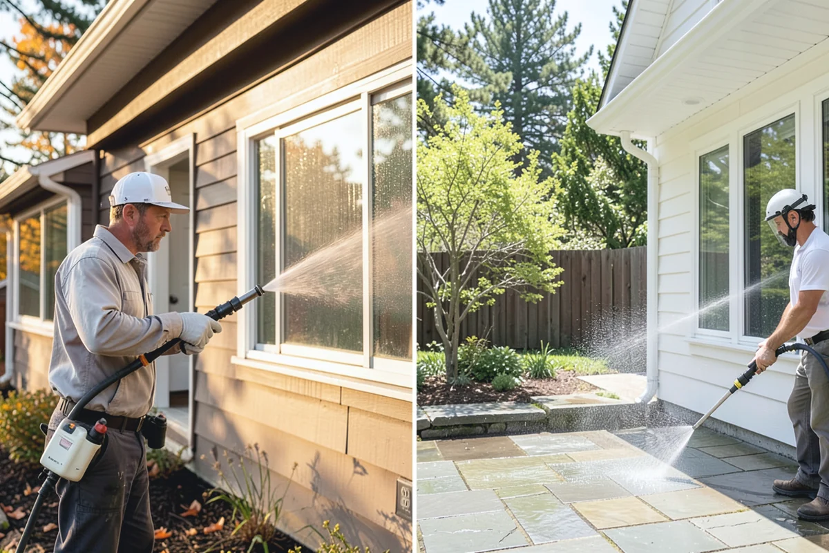 Moss Treatment in Coupeville, Island County, WA - Identify moss-heavy zones on roofs, hardscapes, and shaded walls
