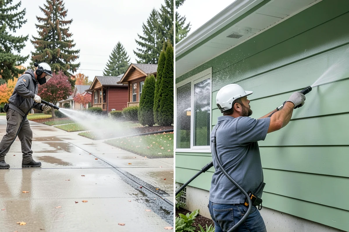 Moss Treatment in DuPont, Pierce County, WA - Identify moss-heavy zones on roofs, hardscapes, and shaded walls