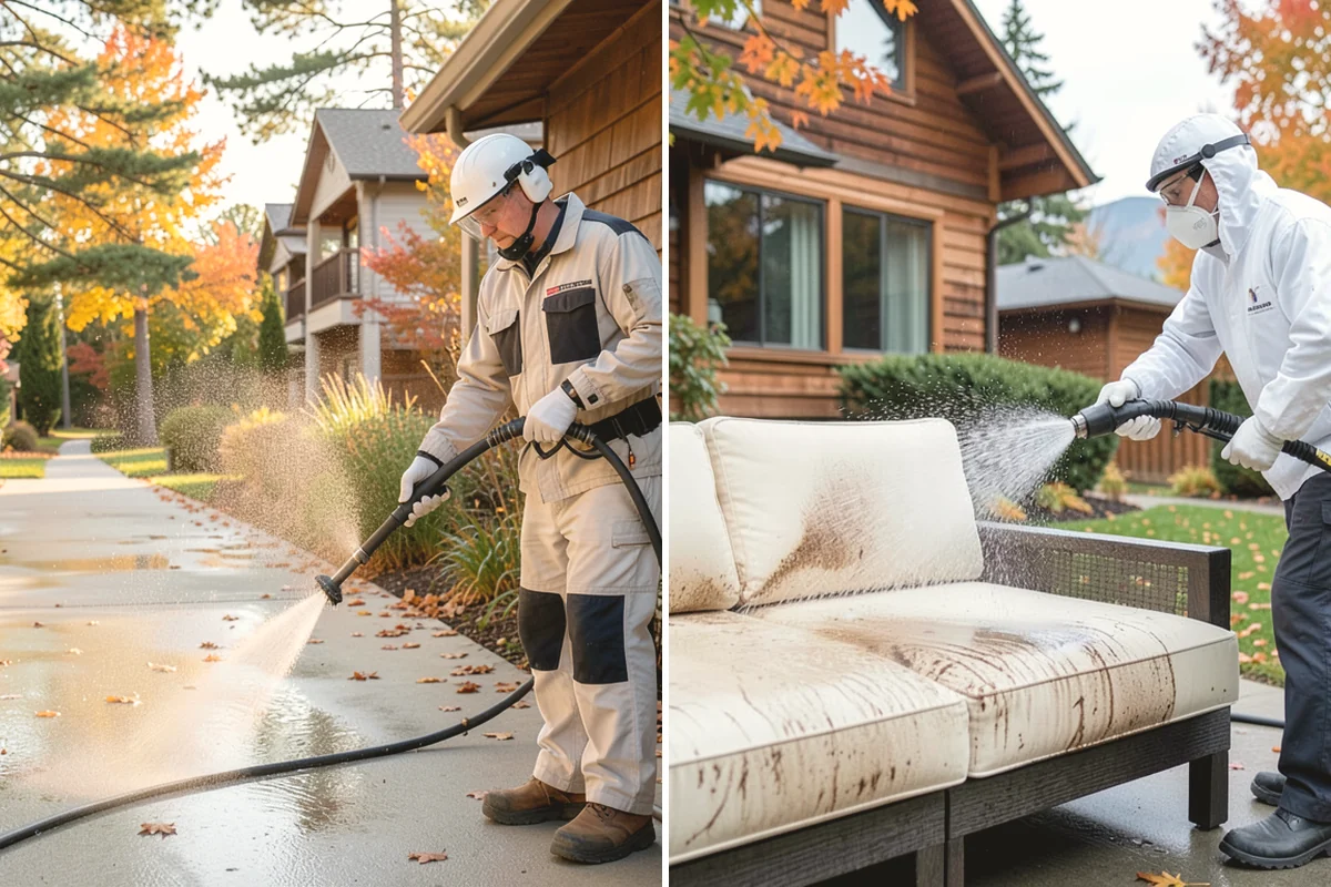 Moss Treatment in Duvall, King County, WA - Identify moss-heavy zones on roofs, hardscapes, and shaded walls
