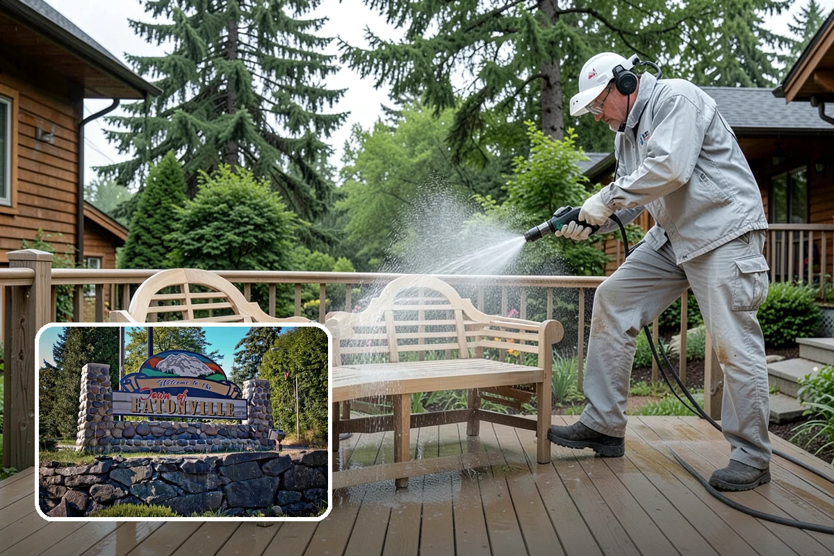 Moss Treatment in Eatonville, Pierce County, WA - Kills moss at the root instead of just scraping the surface