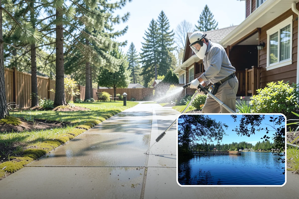 Moss Treatment in Federal Way, King County, WA - Kills moss at the root instead of just scraping the surface