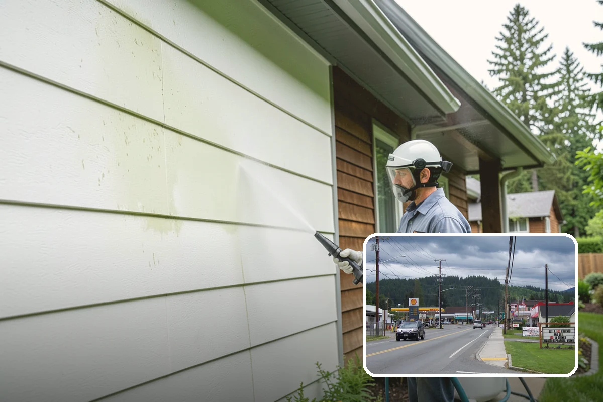Moss Treatment in Granite Falls, Snohomish County, WA - Kills moss at the root instead of just scraping the surface
