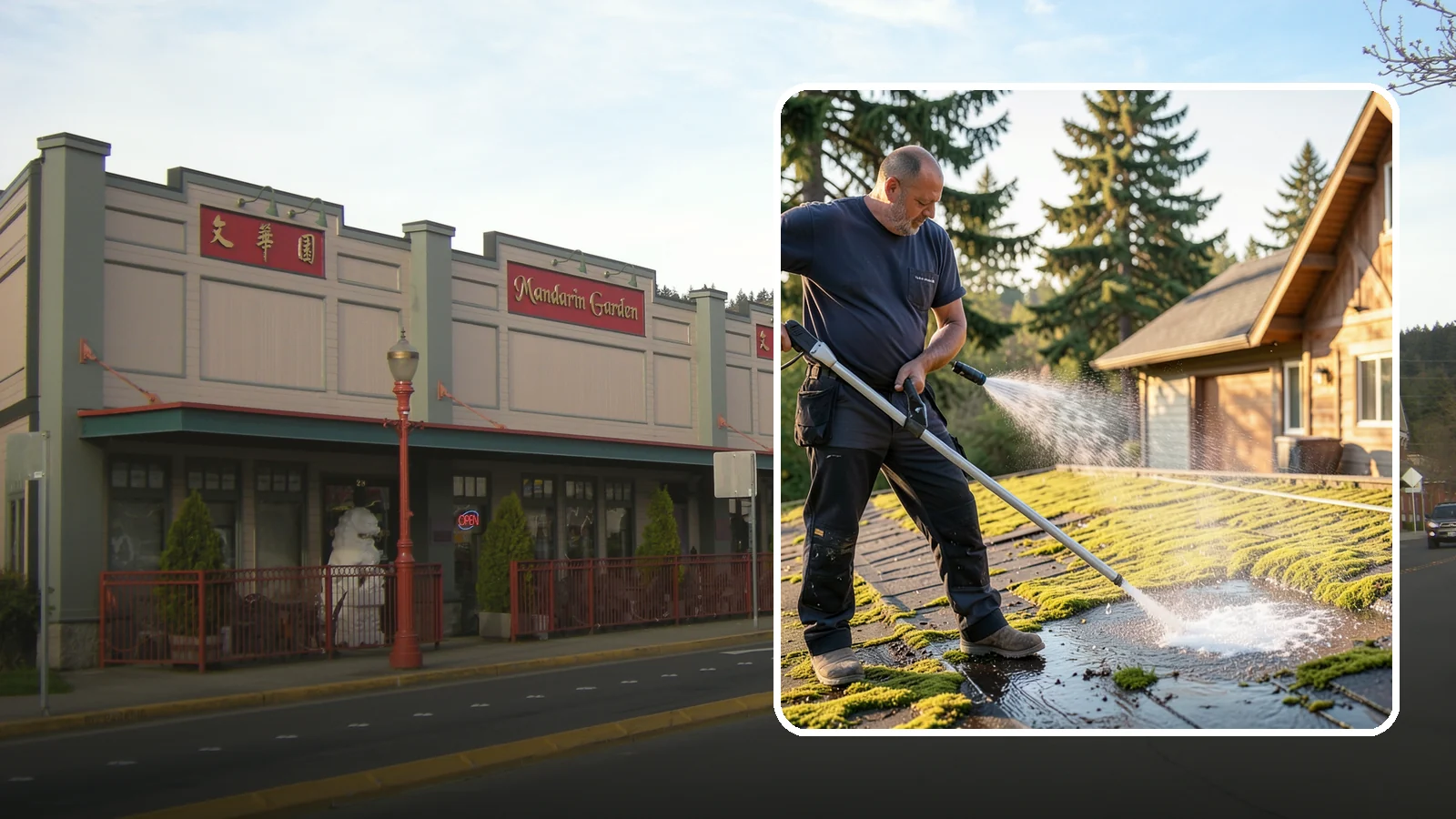 Moss Treatment in Issaquah, King County, WA - Moss treatment applies a targeted solution that kills and helps clear the thick moss that thrives on Washington roofs, walkways...