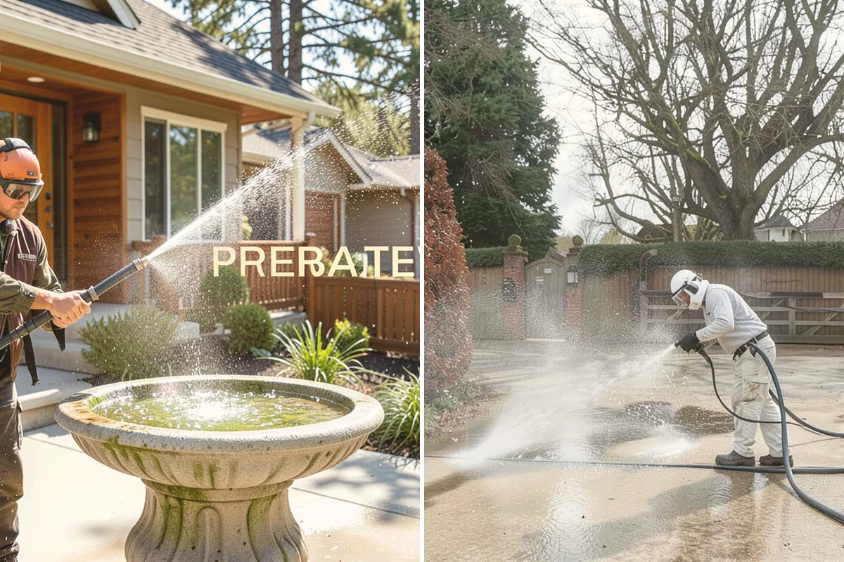 Moss Treatment in Kent, King County, WA - Identify moss-heavy zones on roofs, hardscapes, and shaded walls