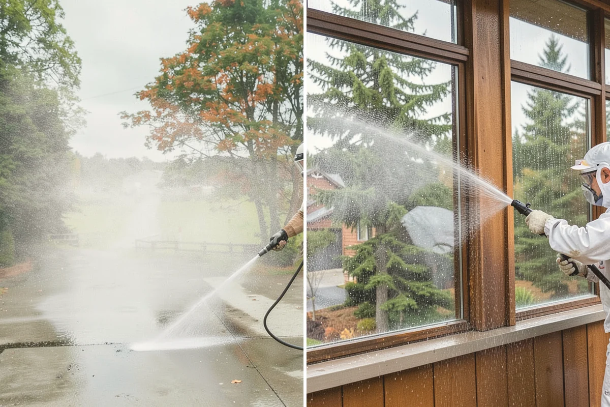 Moss Treatment in Kirkland, King County, WA - Identify moss-heavy zones on roofs, hardscapes, and shaded walls
