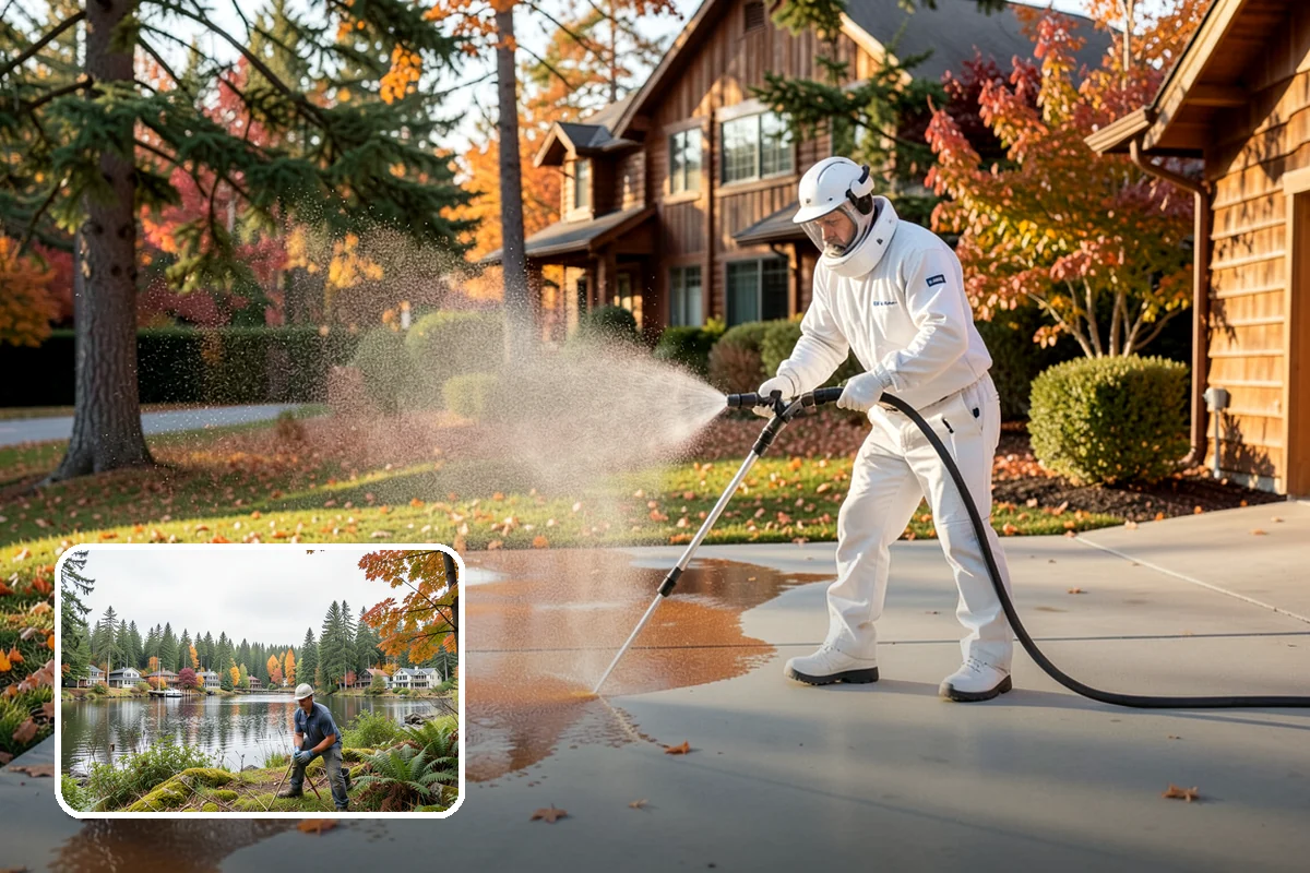 Moss Treatment in La Conner, Skagit County, WA - Kills moss at the root instead of just scraping the surface