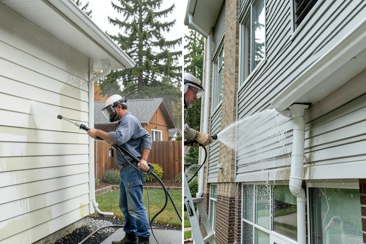 Moss Treatment in Lakewood, Pierce County, WA - Identify moss-heavy zones on roofs, hardscapes, and shaded walls