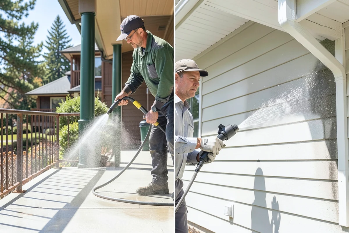 Moss Treatment in Marysville, Snohomish County, WA - Identify moss-heavy zones on roofs, hardscapes, and shaded walls