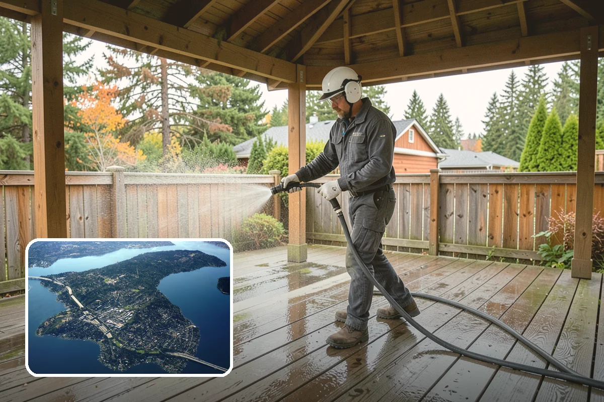 Moss Treatment in Mercer Island, King County, WA - Kills moss at the root instead of just scraping the surface