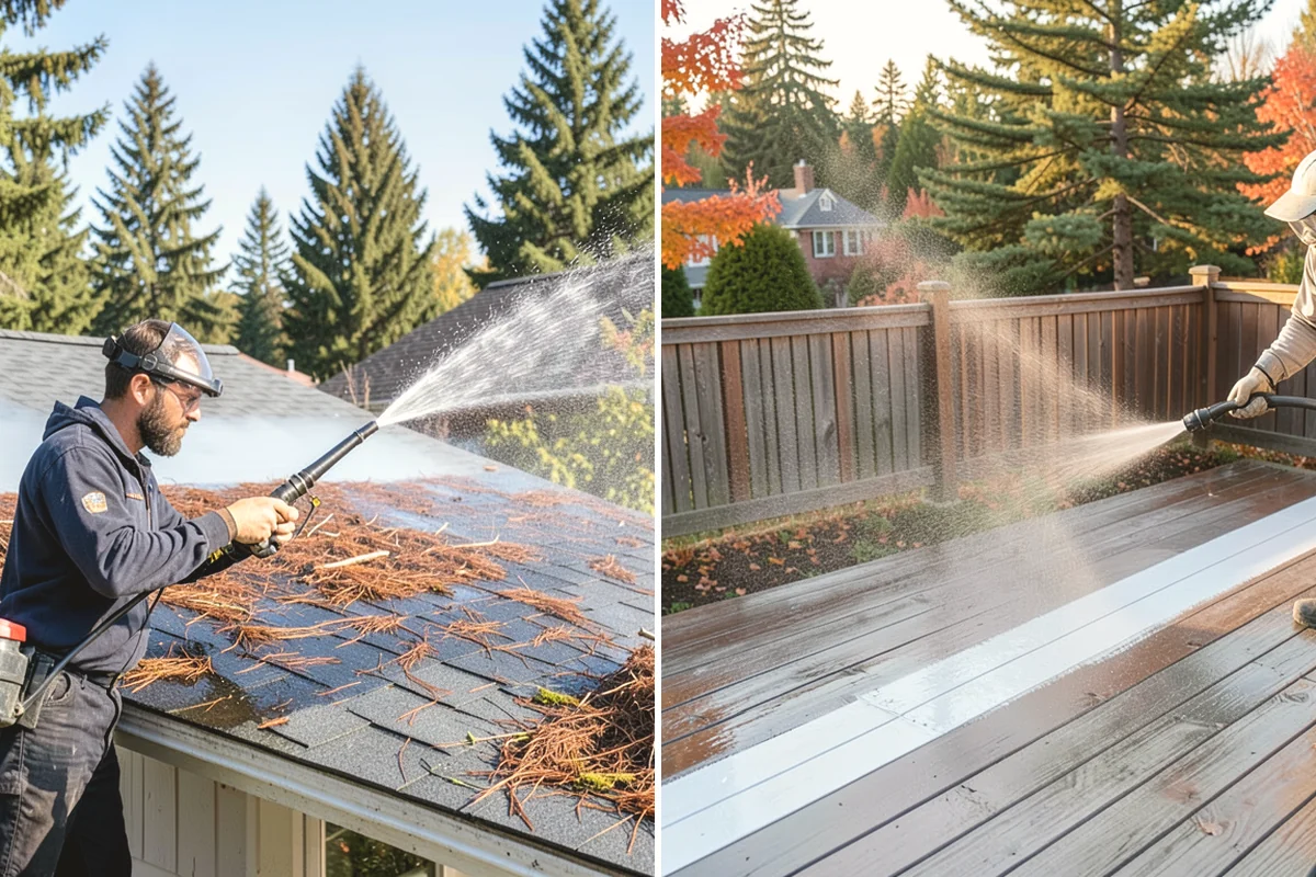 Moss Treatment in Mill Creek, Snohomish County, WA - Identify moss-heavy zones on roofs, hardscapes, and shaded walls