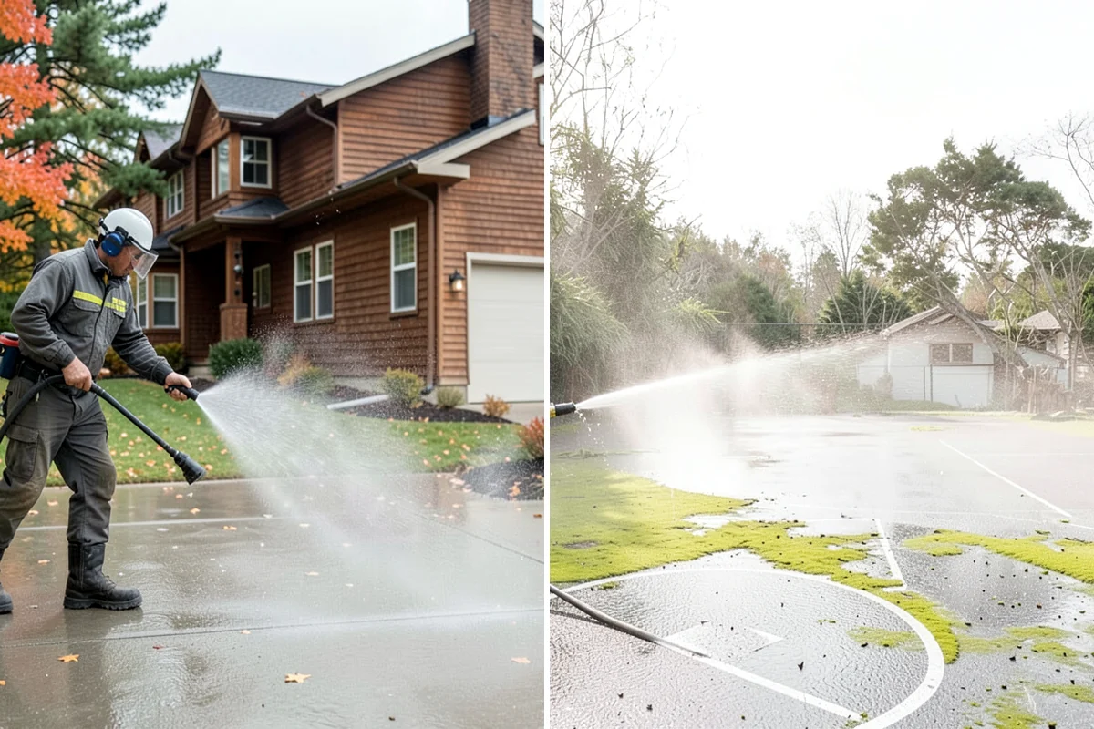 Moss Treatment in Normandy Park, King County, WA - Identify moss-heavy zones on roofs, hardscapes, and shaded walls