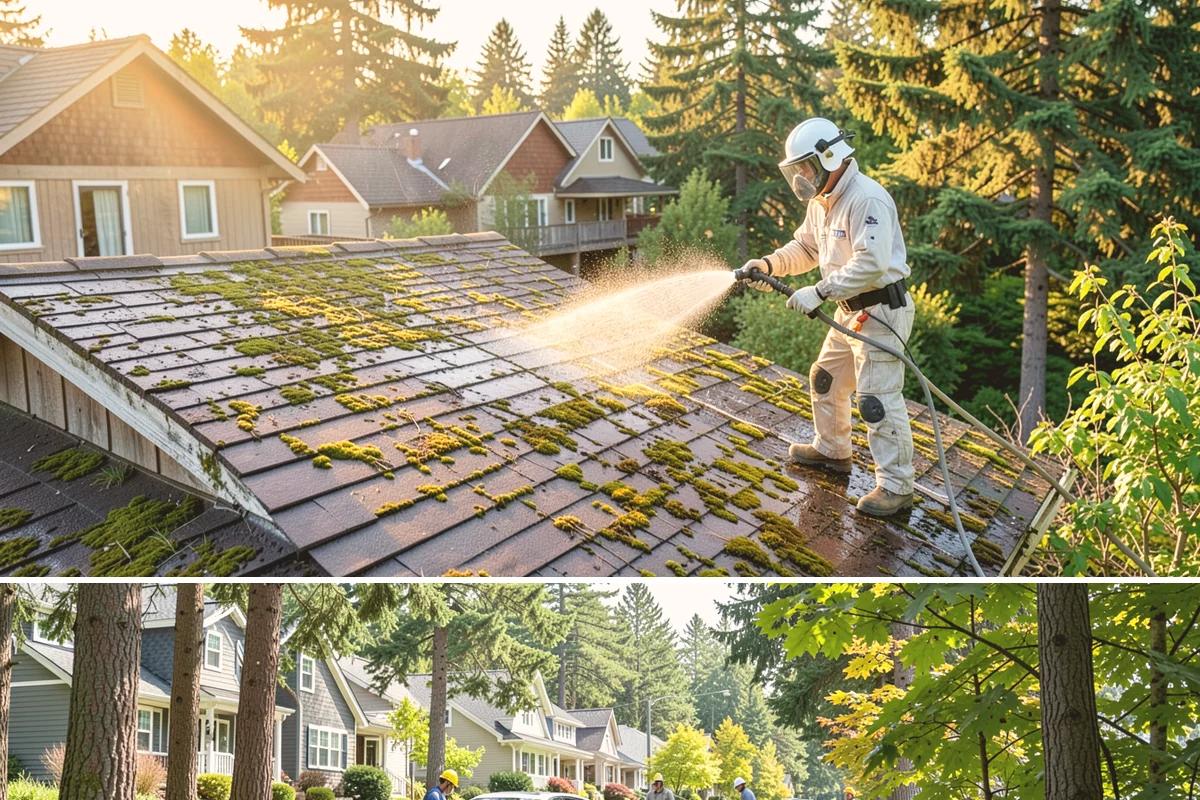 Moss Treatment in Normandy Park, King County, WA - Fall and late winter are prime windows, applying treatment as moss actively grows during the wettest, coolest stretches of the...