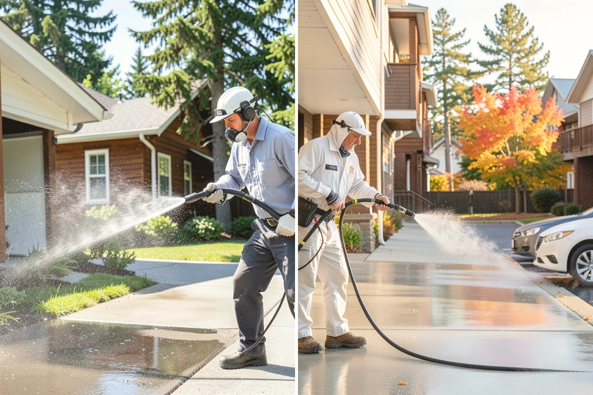 Moss Treatment in Oak Harbor, Island County, WA - Identify moss-heavy zones on roofs, hardscapes, and shaded walls