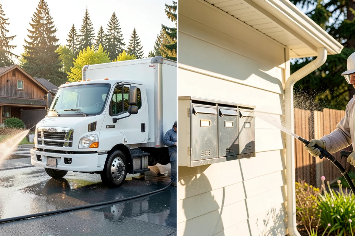 Moss Treatment in Puyallup, Pierce County, WA - Identify moss-heavy zones on roofs, hardscapes, and shaded walls