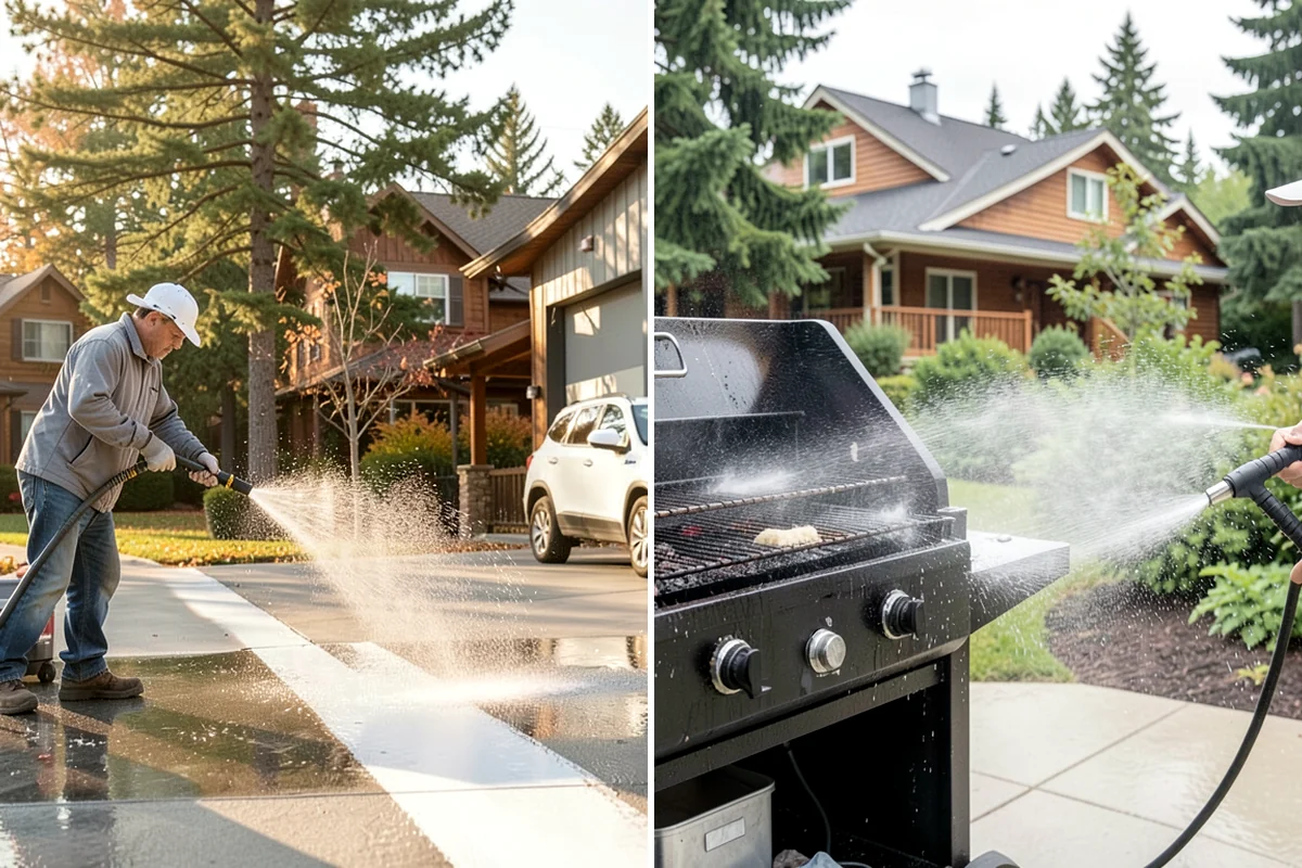 Moss Treatment in SeaTac, King County, WA - Identify moss-heavy zones on roofs, hardscapes, and shaded walls
