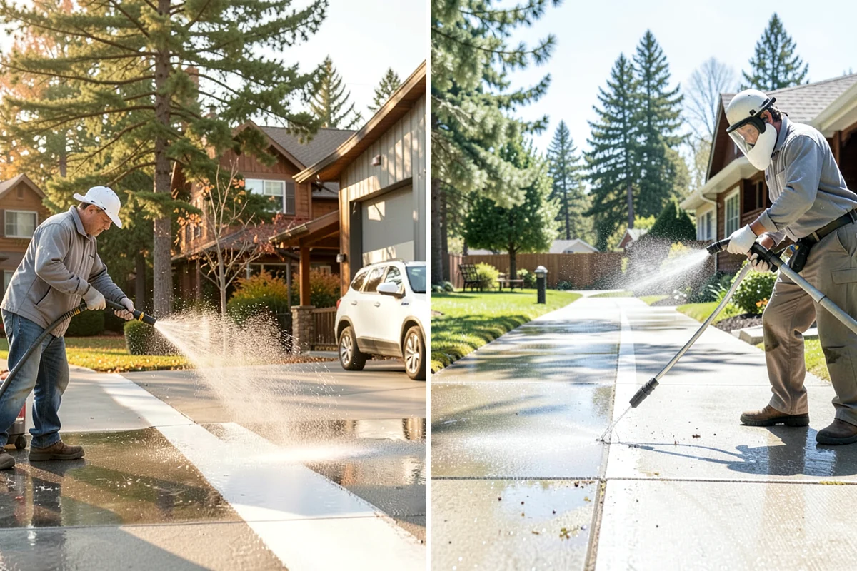Moss Treatment in Shoreline, King County, WA - Identify moss-heavy zones on roofs, hardscapes, and shaded walls