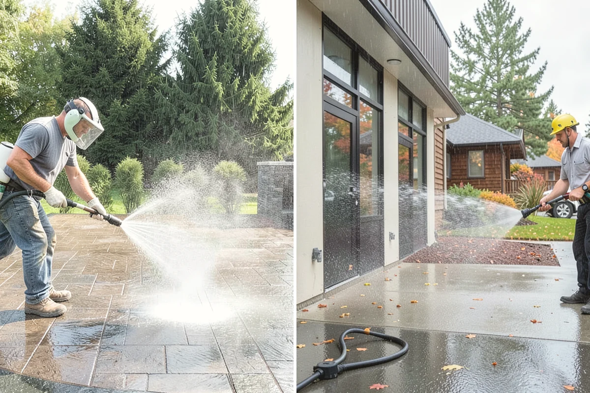 Moss Treatment in Tukwila, King County, WA - Identify moss-heavy zones on roofs, hardscapes, and shaded walls