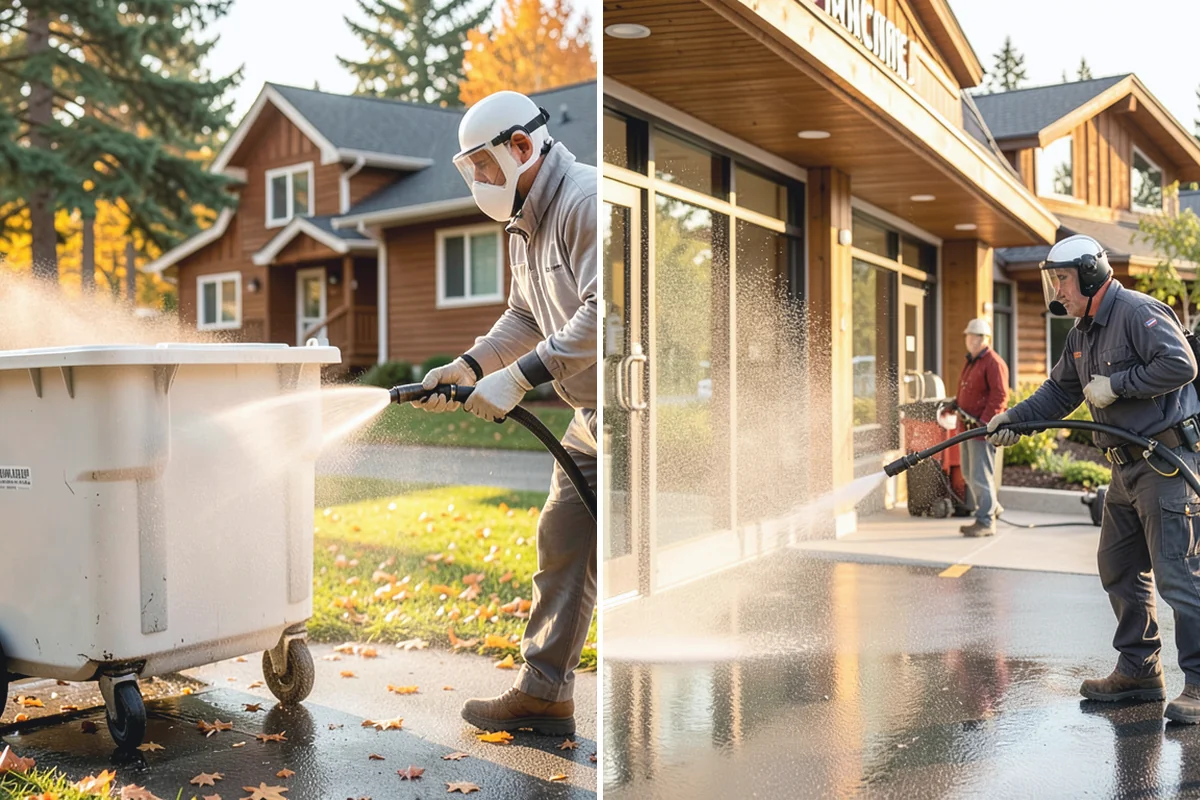 Moss Treatment in Woodinville, King County, WA - Identify moss-heavy zones on roofs, hardscapes, and shaded walls
