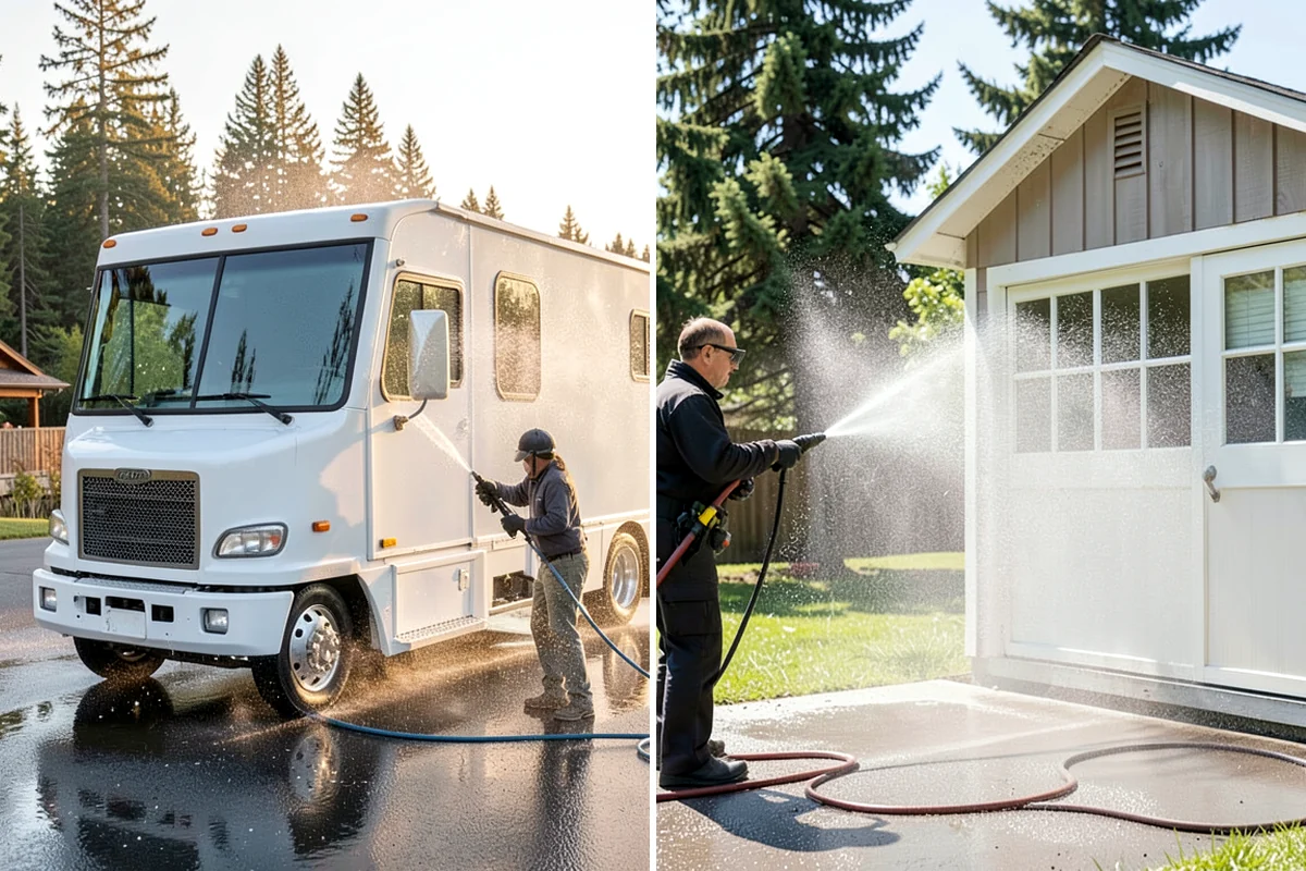 Move-In Exterior Cleaning in Arlington, Snohomish County, WA - Coordinate the wash around the move-in or move-out date