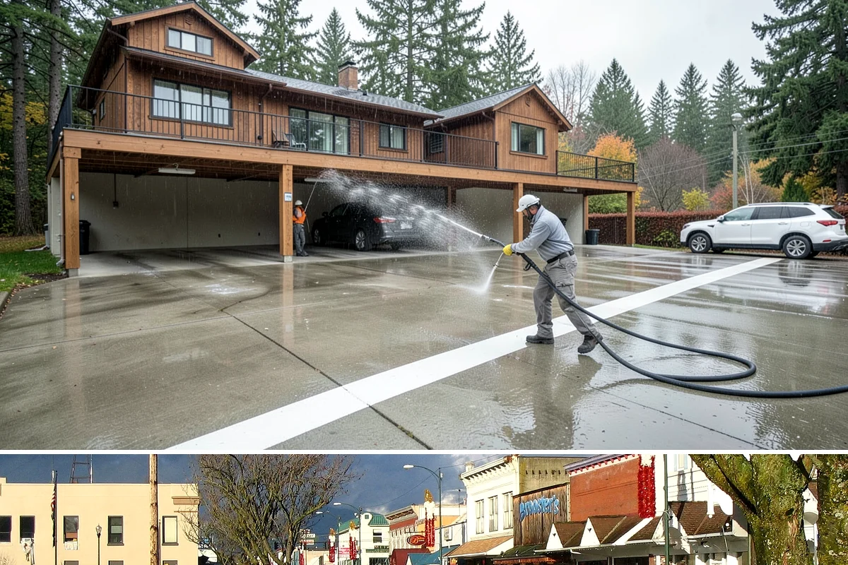 Move-In Exterior Cleaning in Arlington, Snohomish County, WA - Schedule around the closing or move date, ideally during a dry stretch so the home is clean before belongings arrive.