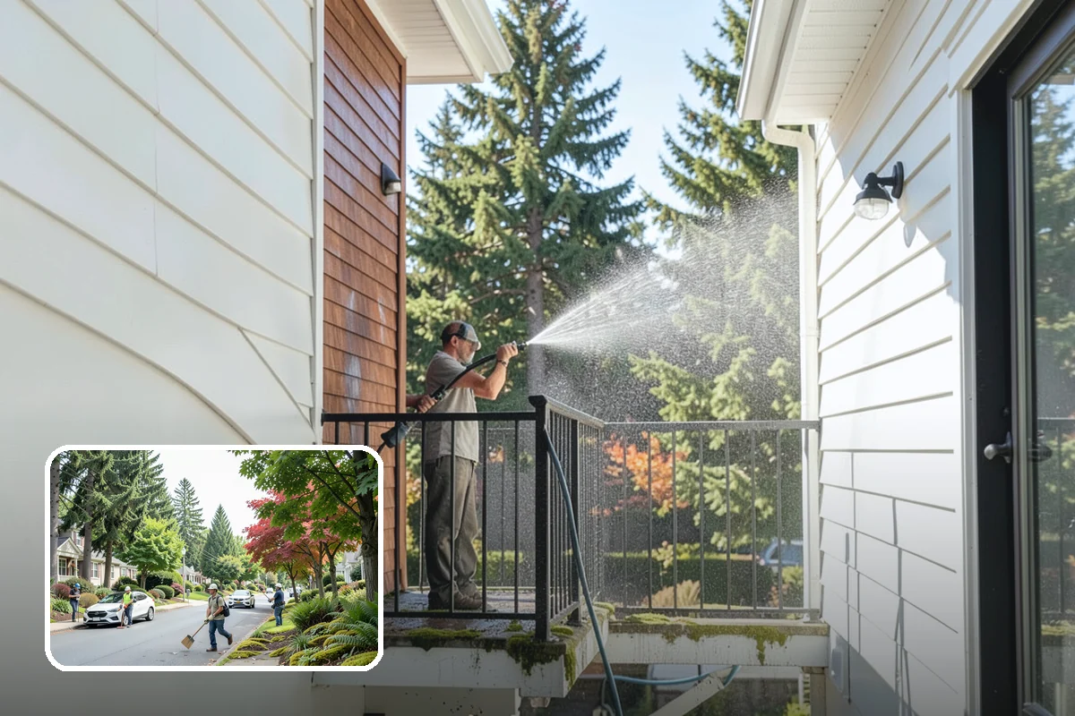 Move-In Exterior Cleaning in Beaux Arts Village, King County, WA - Delivers a clean exterior for new owners from the first day